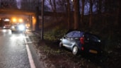 Automobilist gewond in Hoorn 1