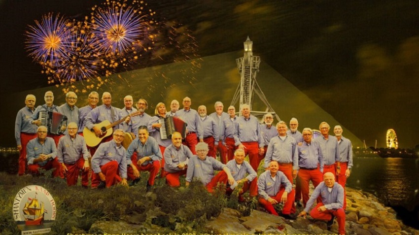Shantymen Kaap Hoorn geeft jubileumconcert 