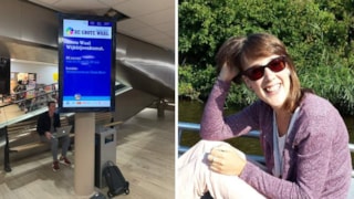 Frits Pijtak en Esther Jeunink in Radio Actueel