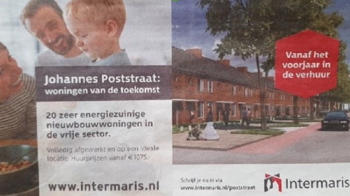 Intermaris advertentie Joh. Poststraat