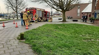 Brand woning Visserseiland in Hoorn 2