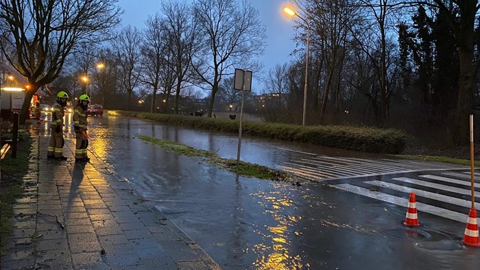 Wateroverlast in Enkhuizen2