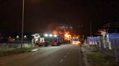 Grote brand op industrieterrein Zwaag