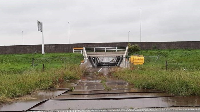 Fietstunnel naar bedrijventerrein Zevenhuis