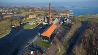 Stoommachinemuseum  Luchtfoto Hans Albers