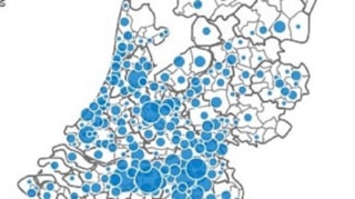 Coronabesmettingen NL per 16 maart 2020