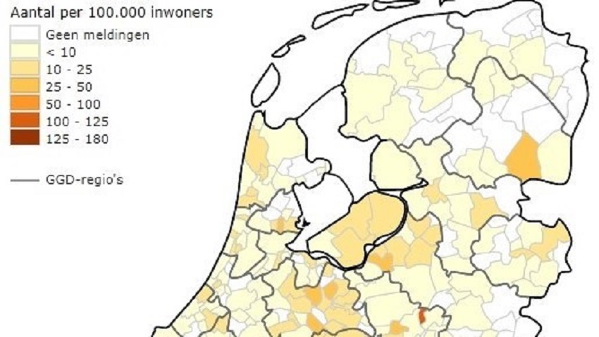 Positief gesteste personen stijgt naar ruim 2000