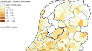 Coronabesmettingen NL per 20 maart 2020