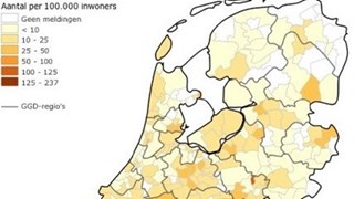 Coronabesmettingen NL per 20 maart 2020