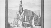 Grote Kerk te Hoorn door Cornelis Pronk