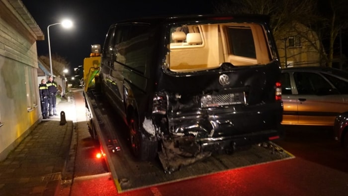 Drie auto&#39;s total loss in Berkhout 2