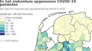 Coronabesmettingen NL per 8 april 2020