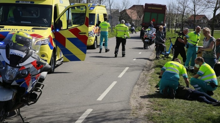 Twee fietsers gewond in Spierdijk 2