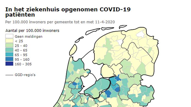 Minder ziekenhuisopnames gemeld
