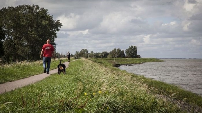 Dijk werkzaamheden