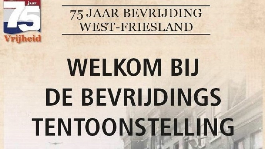 Tentoonstelling 75 Jaar Vrijheid in Westfriesland gaat digitaal 