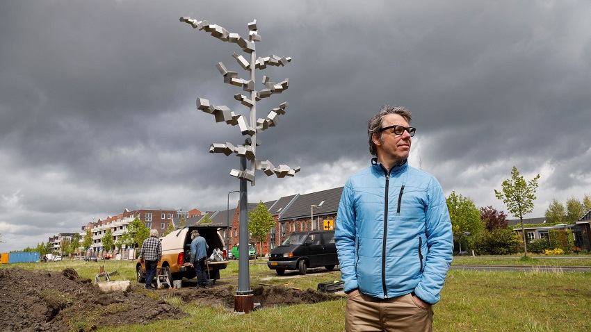 Nieuw kunstwerk Bangert en Oosterpolder