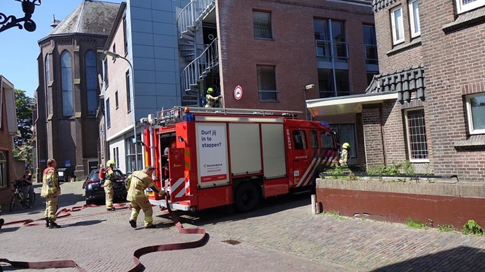 Brand in flat in Enkhuizen 2