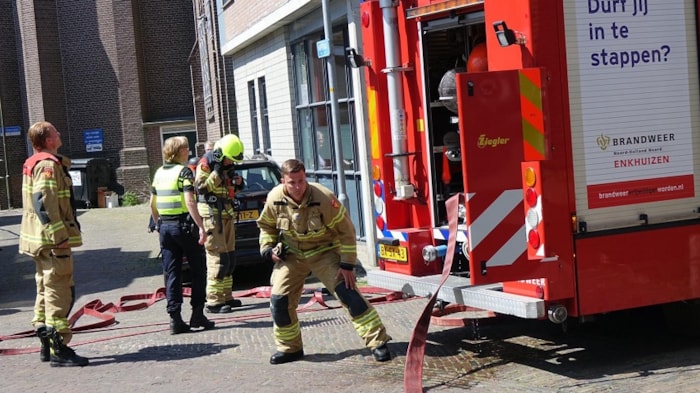 Brand in flat in Enkhuizen 1
