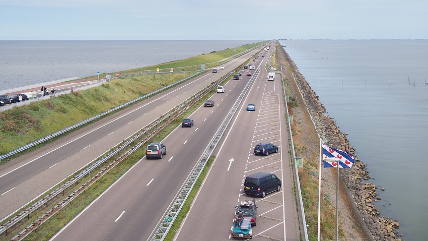 Afsluitdijk blijft dicht voor fietsers