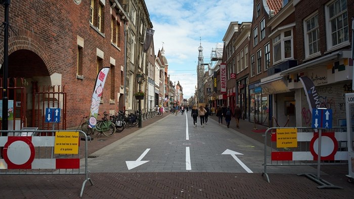 Langestraat Alkmaar - volg de pijl - Allard Kaai 2020