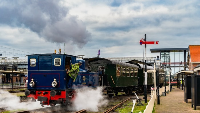 De stoomtrein gaat weer rijden - Foto Benno Ellerbroek