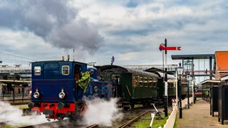 De stoomtrein gaat weer rijden - Foto Benno Ellerbroek