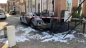 Auto uitgebrand in Enkhuizen1