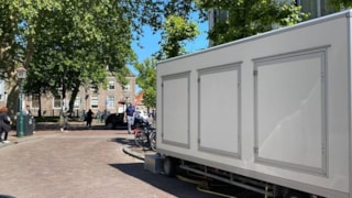 Toiletwagen Hoorn binnenstad