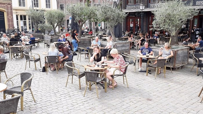 Roode Steen Hoorn 1 juni 2020 2e Pinksterdag middagdrukte 5