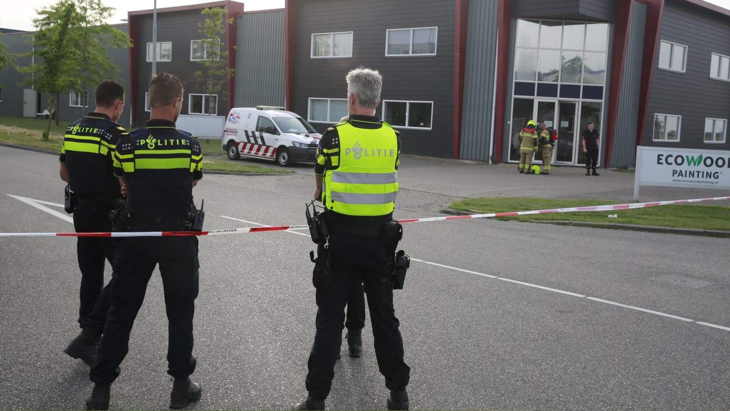  Brand in afvalcontainer bij Eco Wood Painting Opmeer