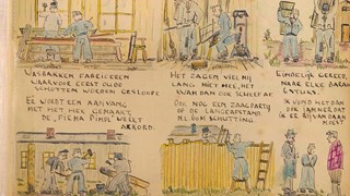 Giel van der Zel schetsboek pagina 109