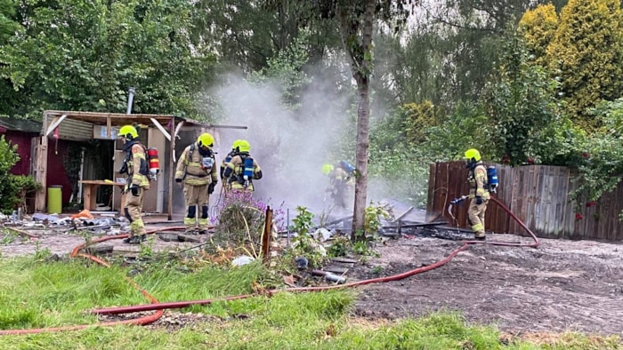 Brand camping Enkhuizerzand5