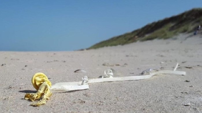 Ballon op strand