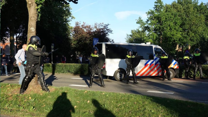 Rellen in Hoorn na Coen demonstratie2