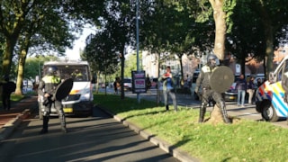 Rellen in Hoorn na Coen demonstratie3