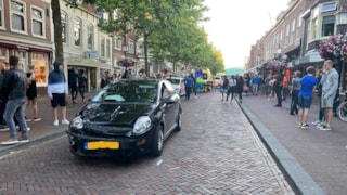 Scooter in botsing met auto1