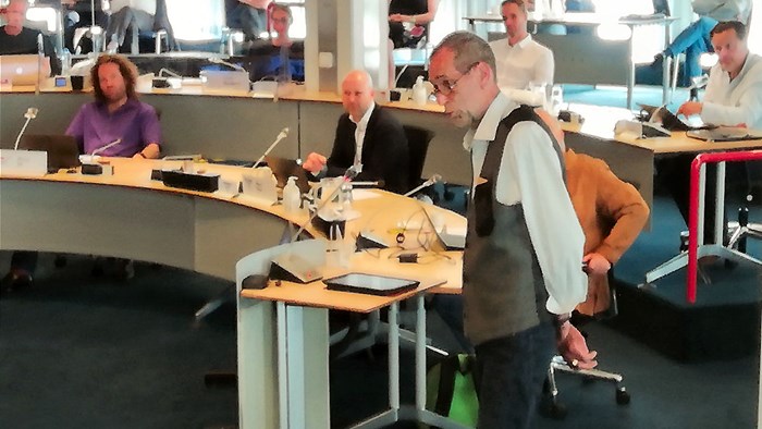 Dirk van der Duin neemt afscheid als commissielid