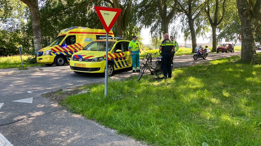 Fietsster aangereden in Bovenkarspel
