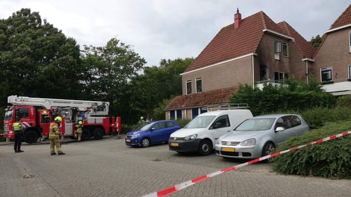 Brand aan de Stijbeugel in Zwaag