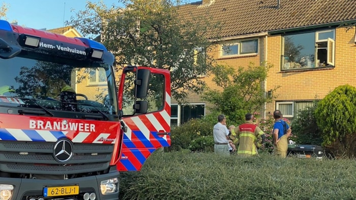 Brand in woning Wijdenes 1