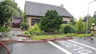 Brand in garage in Avenhorn3