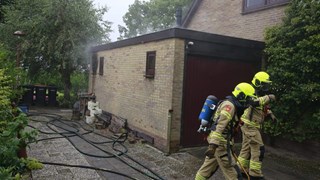 Brand in garage in Avenhorn2