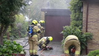 Brand in garage in Avenhorn1