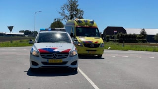 Aanrijding in Andijk