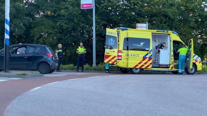 Fietser in botsing met auto in Bovenkarspel1