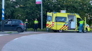 Fietser in botsing met auto in Bovenkarspel1