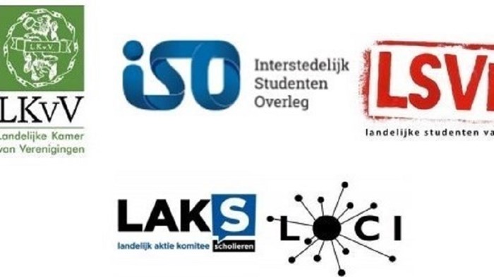 Studentenorganisaties logo&#39;s