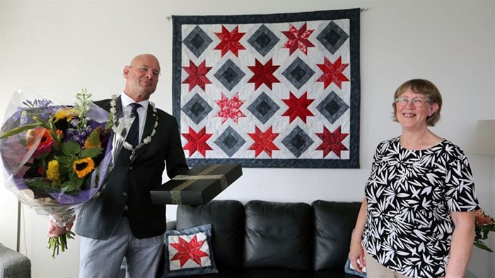 Mevrouw Van Dijk vrijwilliger Comite 40-45