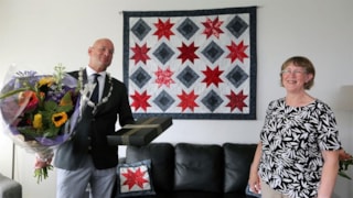 Mevrouw Van Dijk vrijwilliger Comite 40-45